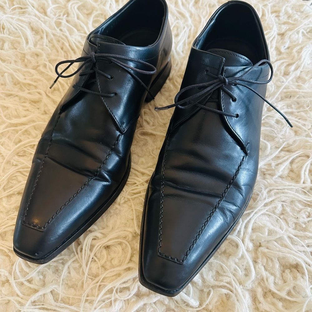 Hugo Boss Black Leather Oxfords